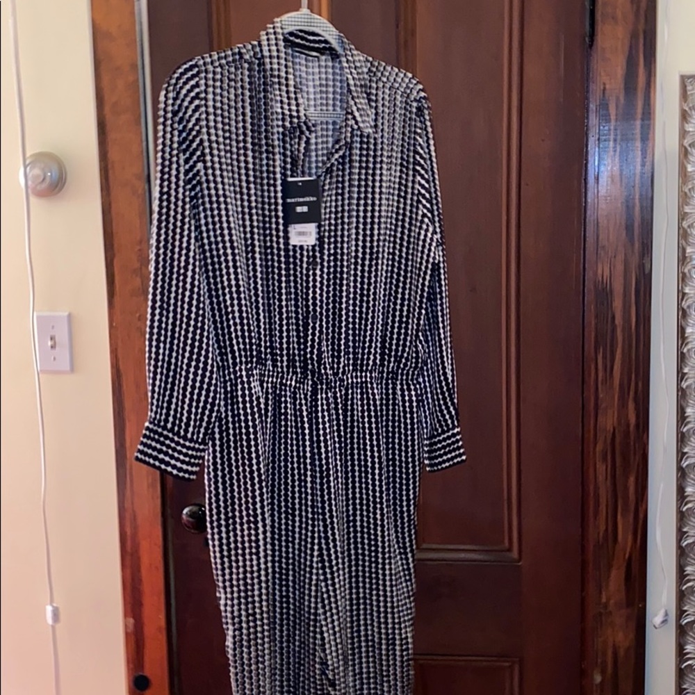 Marimekko Long sleeve Jumpsuit with belt